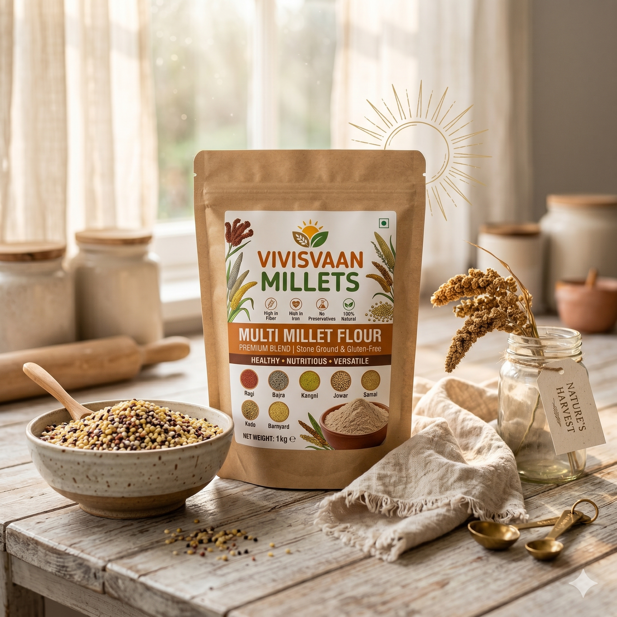 multi millet flour